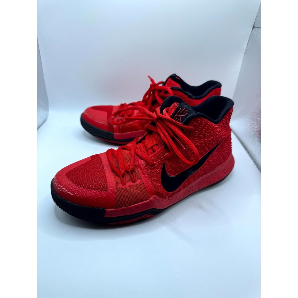 Nike Kyrie 3 GS Candy Apple 859466-600 Kids 6 Sneaker Team Red Basketball Shoes